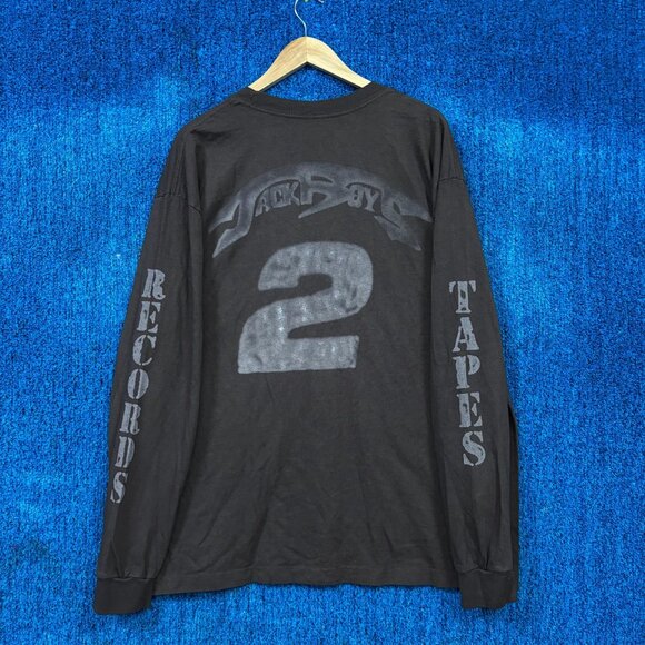 Travis Scott Jack Boys 2 Brown Rap Long Sleeve T-Shirt Size Extra Large - Picture 2 of 4